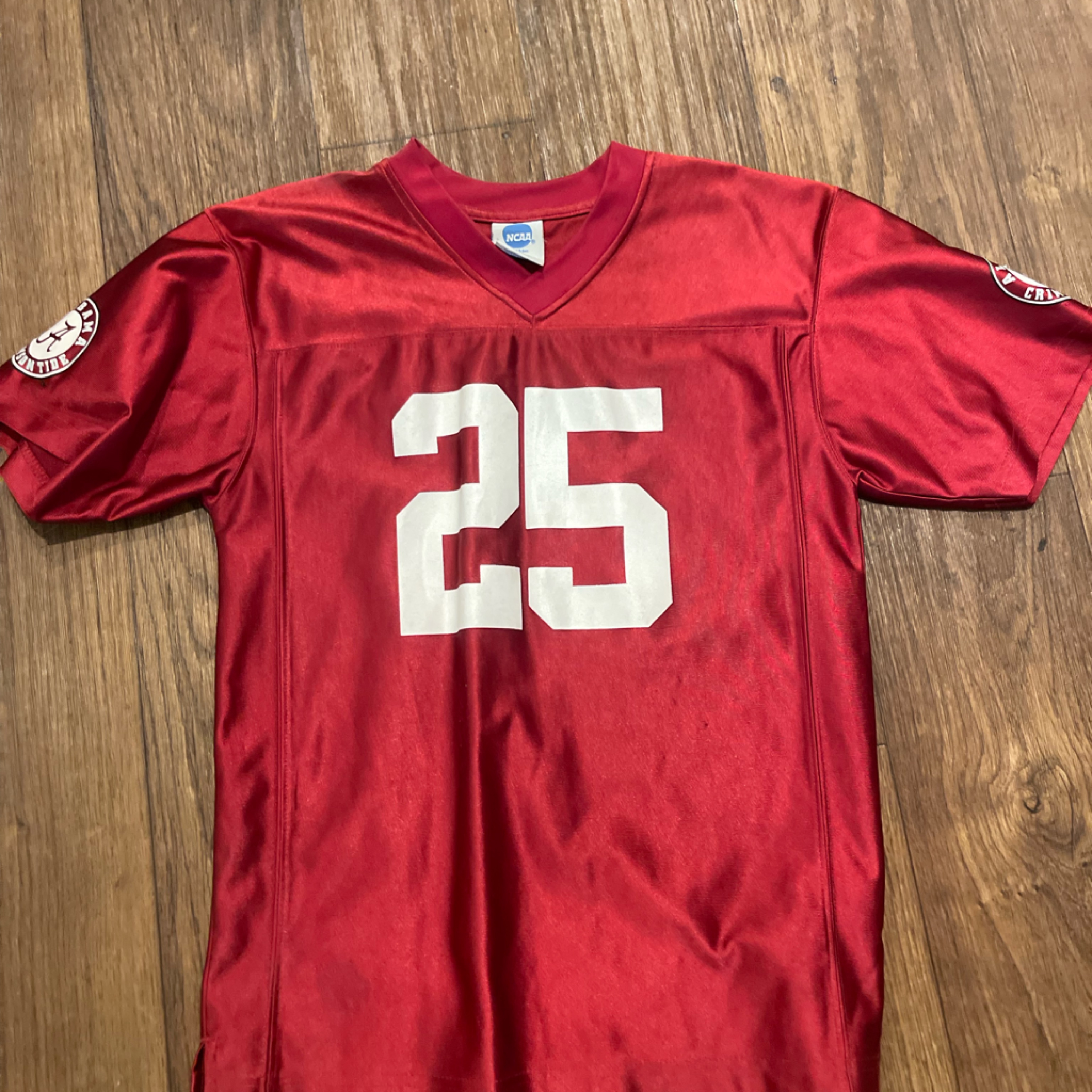 Alabama Jersey Youth Large Red Ncaa Football Crimson Tide